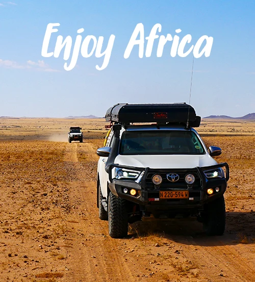 privé safari’s met gids in Namibië Konvooi reizen